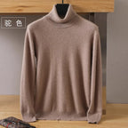 Men's Sweater High Winter New Tops Long Sleeve High-End Jumpers