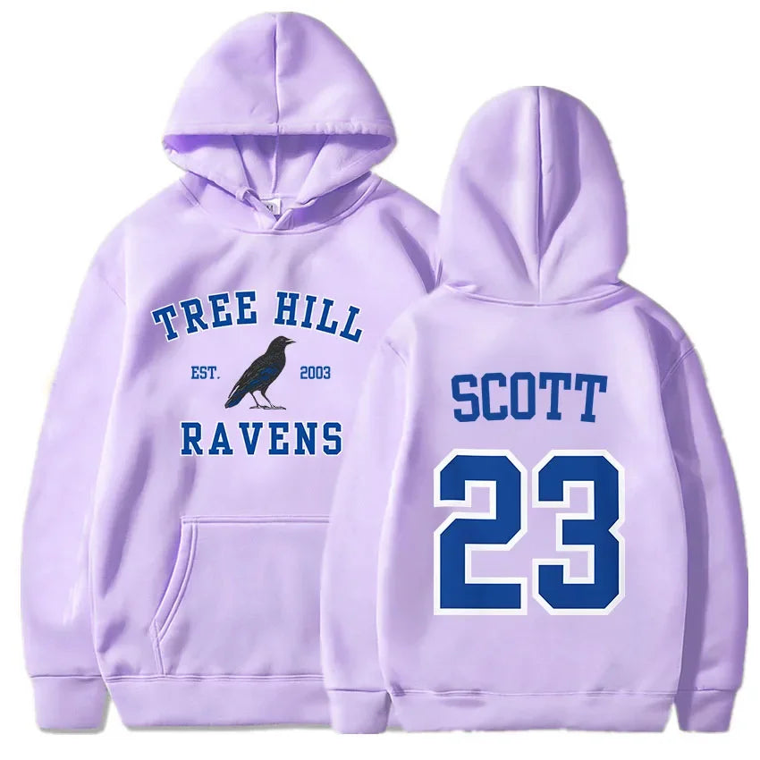 Women Hoodies T with Pocket Keith Scott