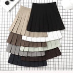 Women's High Waist Skirt For School Girl Uniform