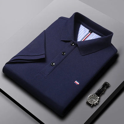 Men's Casual Fashion Polo Shirt Breathable and Comfortable Top