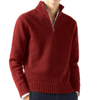 Men Sweaters Knitwear Pullovers Solid Color Long Sleeved Sweater Male Casual Daily Warm Coats