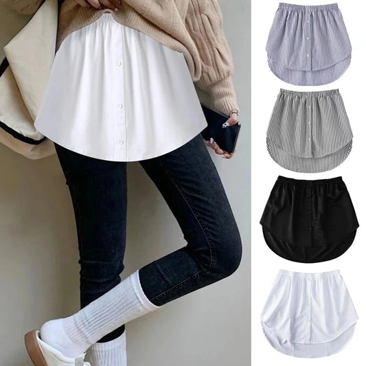 Women Top Lower Sweep Mini Skirt