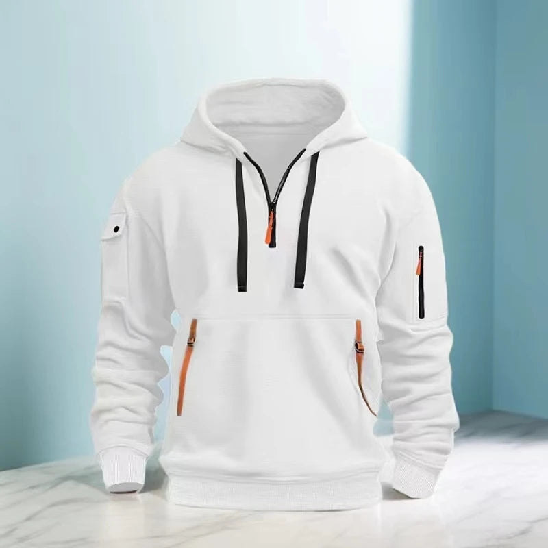 New Shoulder Drop Hooded Sweatshirt Men and Women