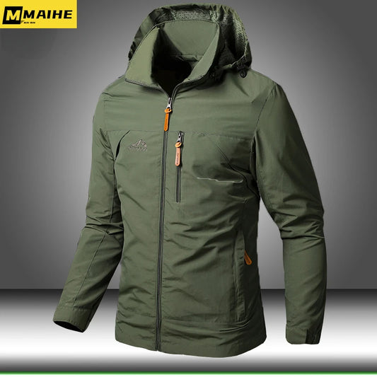 Waterproof Military Hooded Coat Male New Combat Jackets