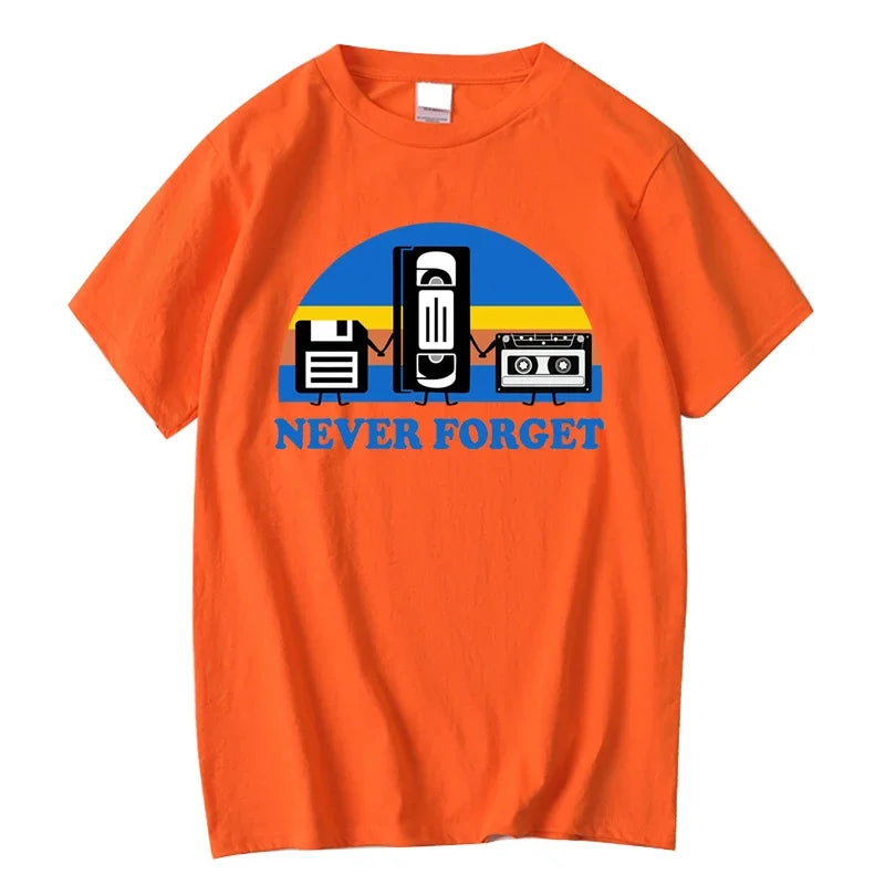 T-Shirt Men Loose Casual Breathable Short Sleeve