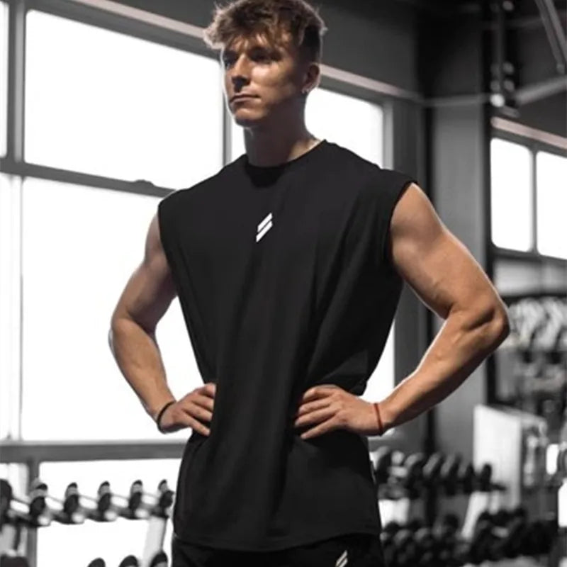 Sleeveless T-shirt Summer Fitness Sports
