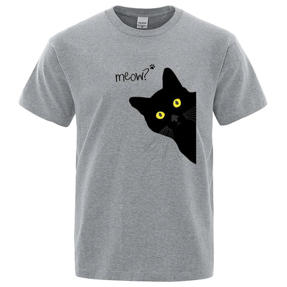 Men T-Shirts Breathable Clothes Summer Streetwear Tops