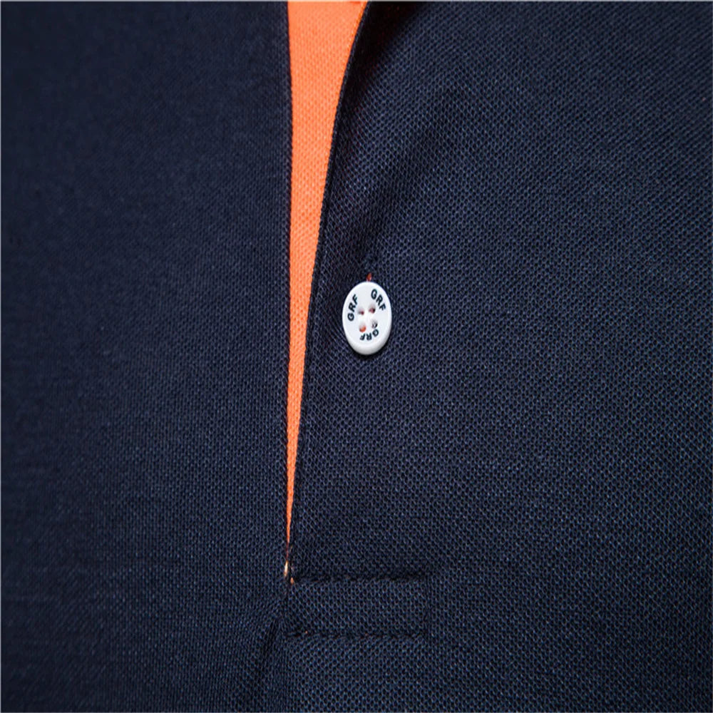 Polo Giraffe Shirt Men Quality Short Sleeve Polo Casual Business