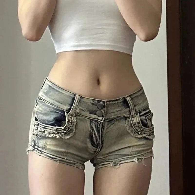 Denim Shorts Women High Street Clothes