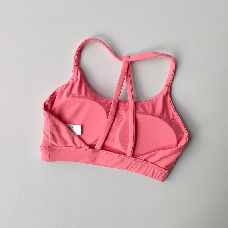 Sports Bra for Women's Sexy Back