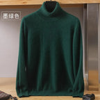 Men's Sweater High Winter New Tops Long Sleeve High-End Jumpers