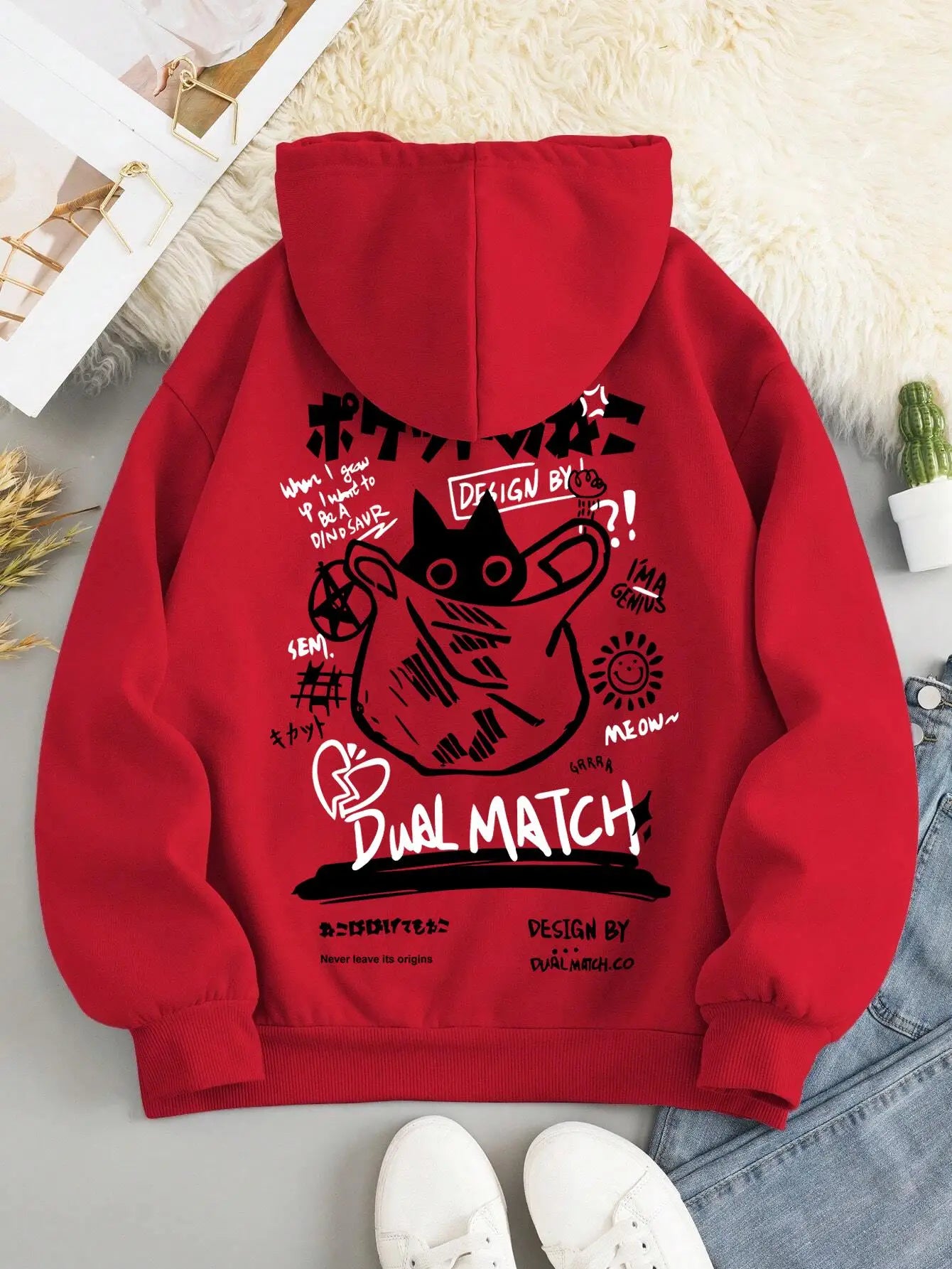 Printed Sweatshirt for Women