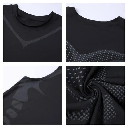 Mens Gym Shirt Sleeveless Quick Dry Sportswear