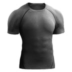 T Shirt Men Summer Sportswear Running Athletic Gym Workout Shirts