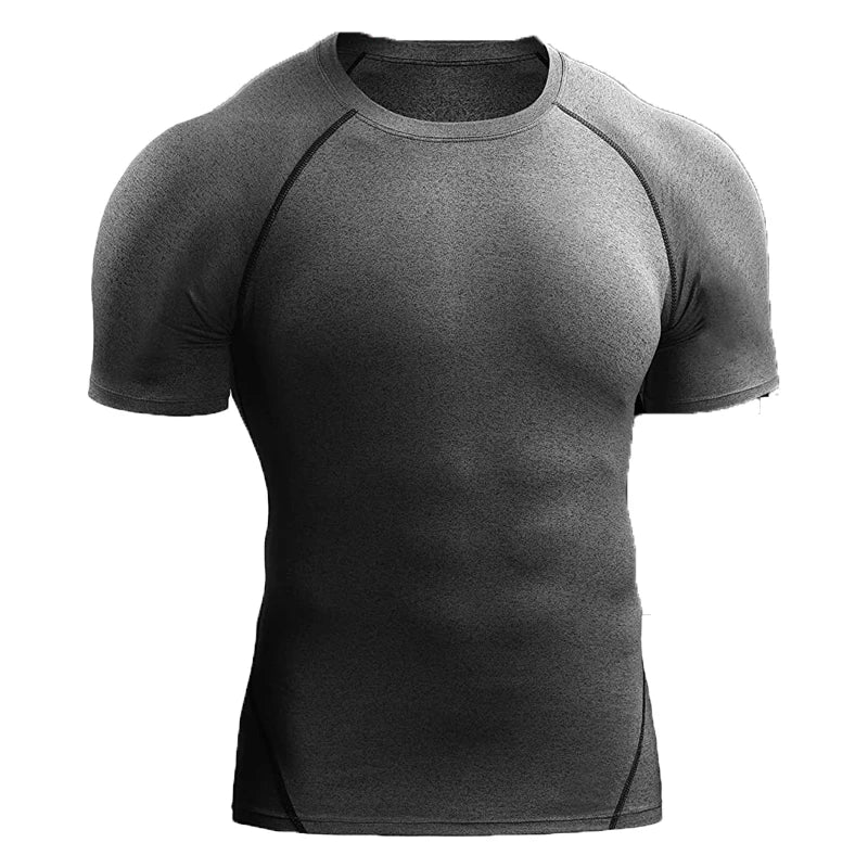 T Shirt Men Summer Sportswear Running Athletic Gym Workout Shirts