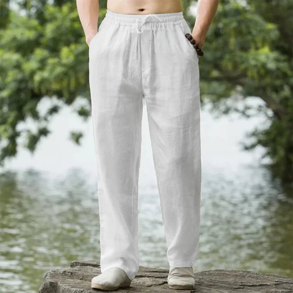 Men's Beach Pants  Streetwear Cotton Sweatpants