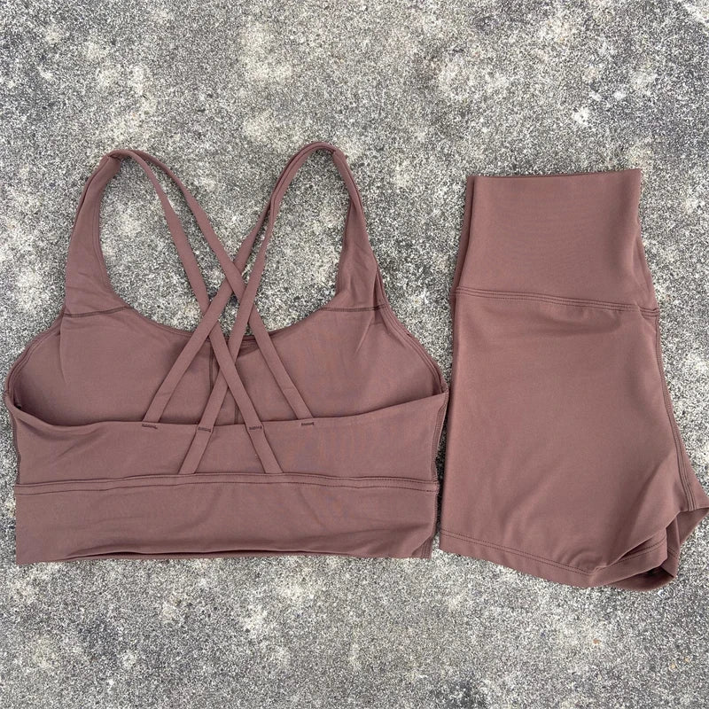 Gym Sports Shorts Set for Women