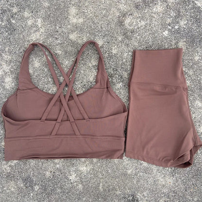 Gym Sports Shorts Set for Women