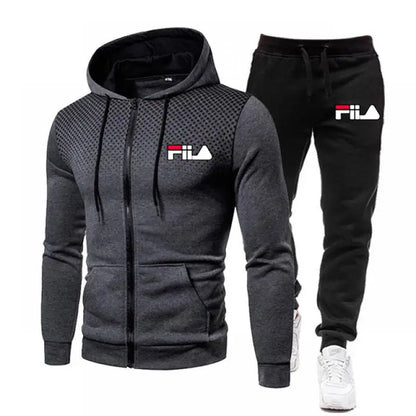Men's Sets Hoodies +Pants Autumn Sport Suits Casual Sweatshirts Tracksuit