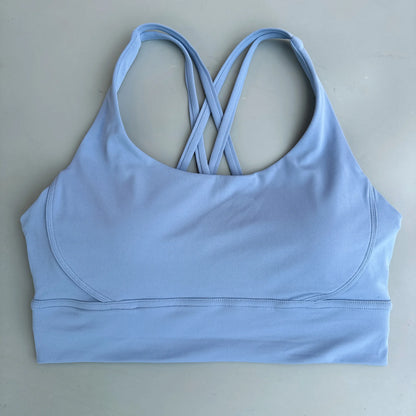 Women Fitness Bra Tights with Chest Pad