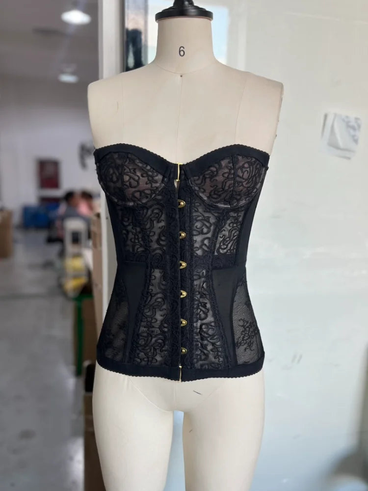 Sexy Tight Hollow Sleeveless Top