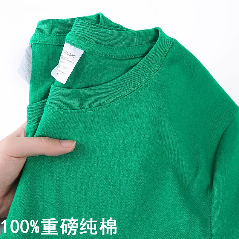 100% Cotton T-shirt Men Women Unisex
