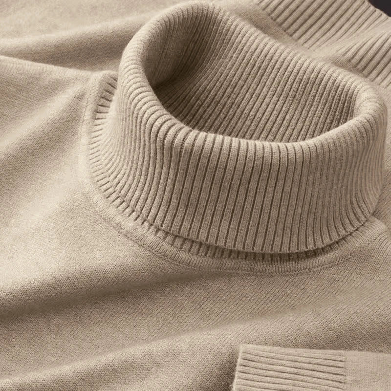 Men’s Elegant Solid Color Sweaters