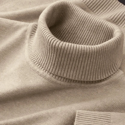 New Mens Sweaters Solid Color business Tops