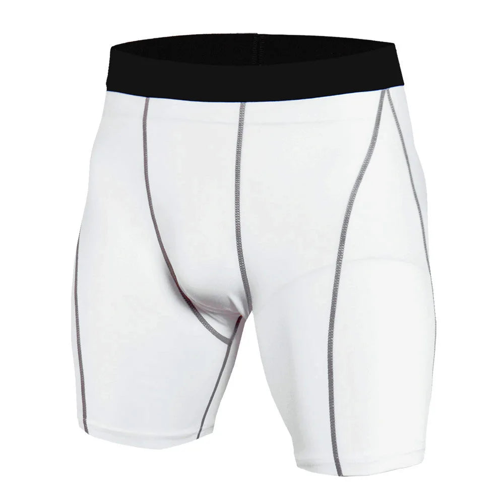 Men's Summer Skinny Tights Quick Dry Male Training Sport Shorts Jogging Gym Fitness Running Short Pants