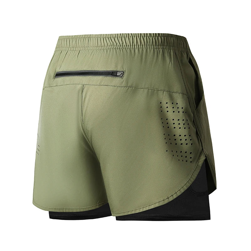 Men's Running Shorts Double Layer