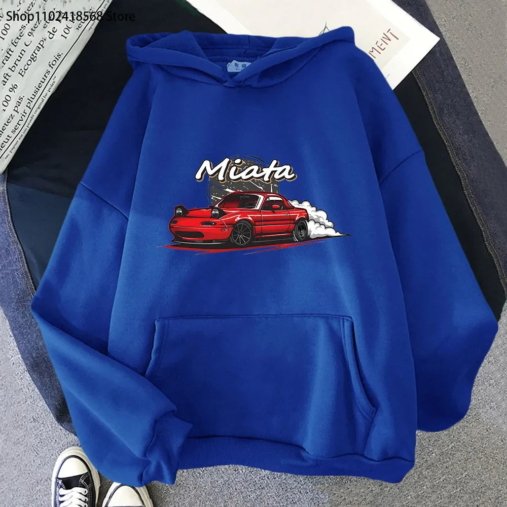 Men Hoodies Drift Jdm Sweatshirt Streetwear Unisex