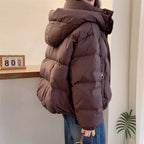 Warm Loose Puffer Jacket For Female