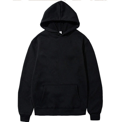 Fleece Warm Hoodies Spring Autumn Pullovers Fashion Sweatshirts Top