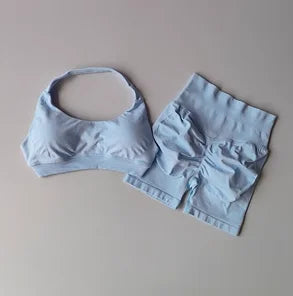 Women's Sports Bras Shorts set