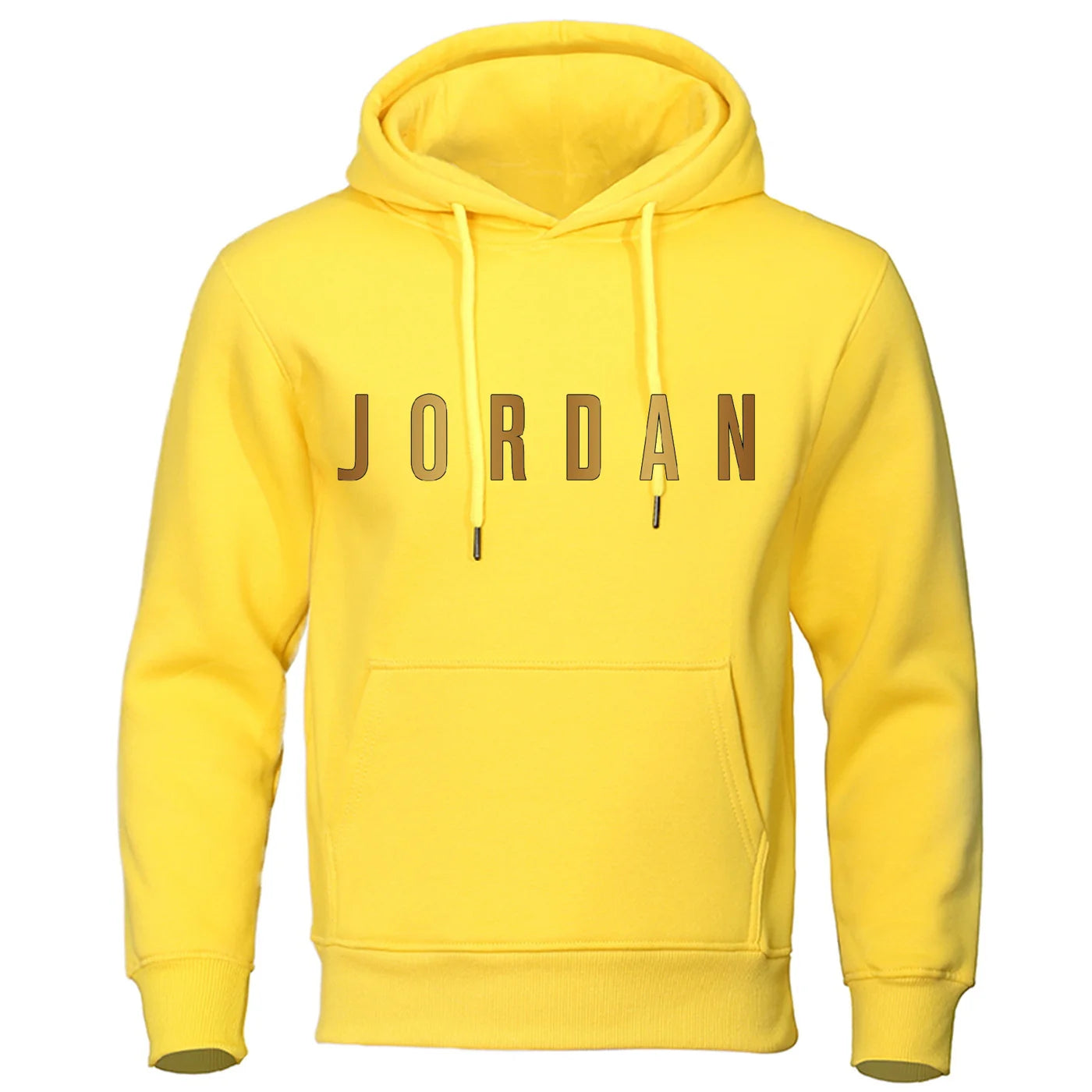 Printed men's hooded loose fashionable versatile sports shirt with pullover