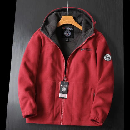 Brand Winter Fleece Jacket Men's Casual Jacket high quality Design