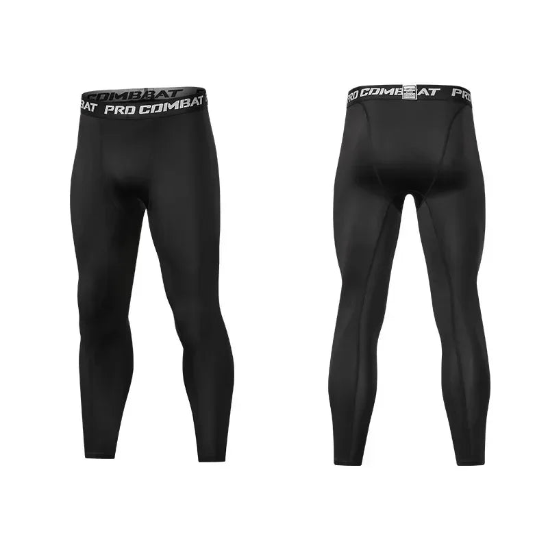 Mens Pants Tights Cool Dry Leggings Sports Athletic Workout Active Shorts