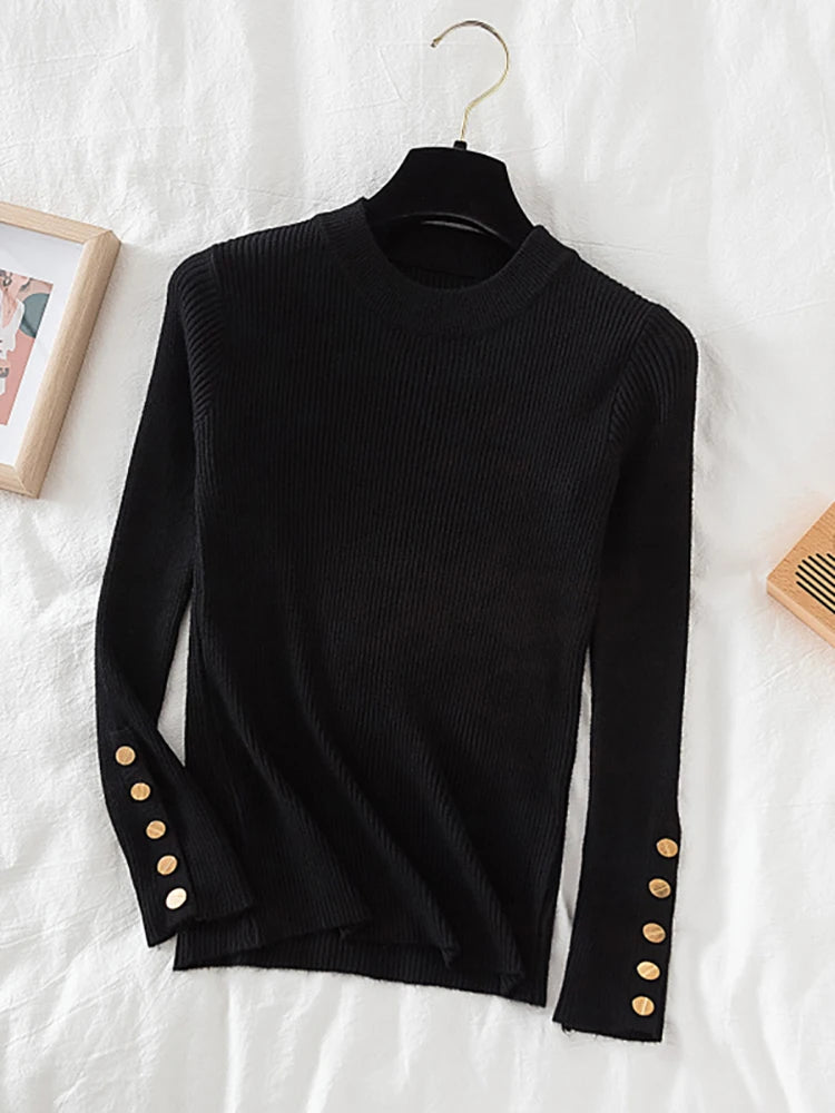 2025 sweater pullovers khaki casual autumn winter