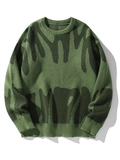 New Sweater Casual Round Neck Pullover