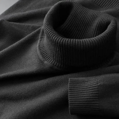 New Mens Sweaters Solid Color business Tops