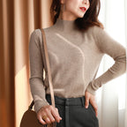 Women Fashion Turtleneck Pullover Top
