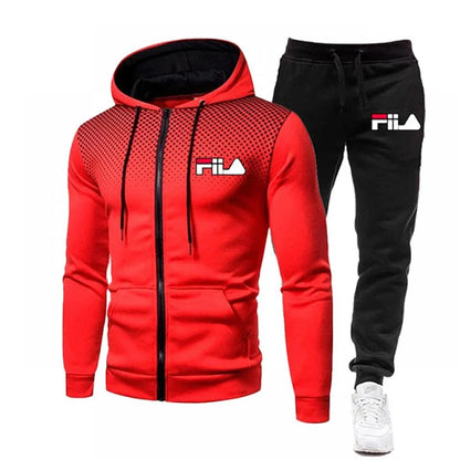 Men's Sets Hoodies +Pants Autumn Sport Suits Casual Sweatshirts Tracksuit