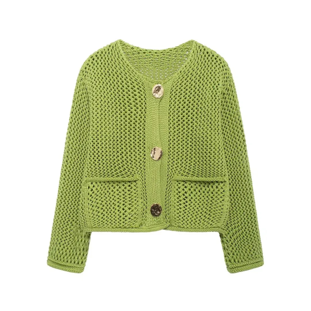 Cardigans For Women Casual Button Long Sleeve Female Sweater