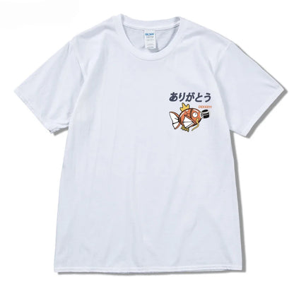 Men's casual comfortable cotton short sleeve T-shirt