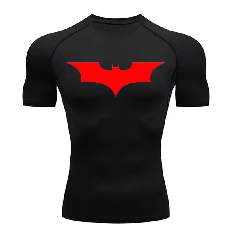 Men Short Running T Shirt Gym Sports Top Quick Dry Clothing