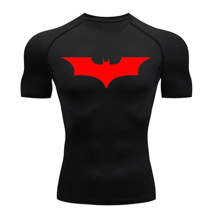 Men Short Running T Shirt Gym Sports Top Quick Dry Clothing