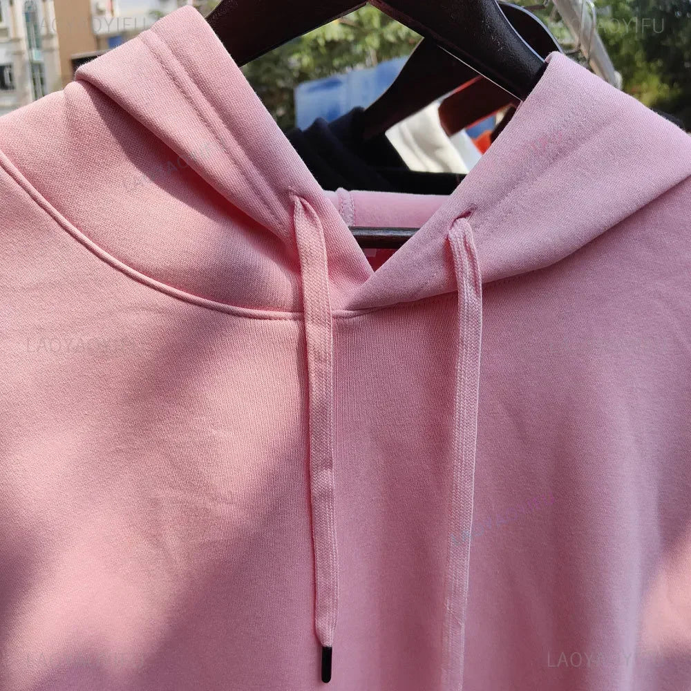 High quality Cotton hoodie women Men Sweatshirt