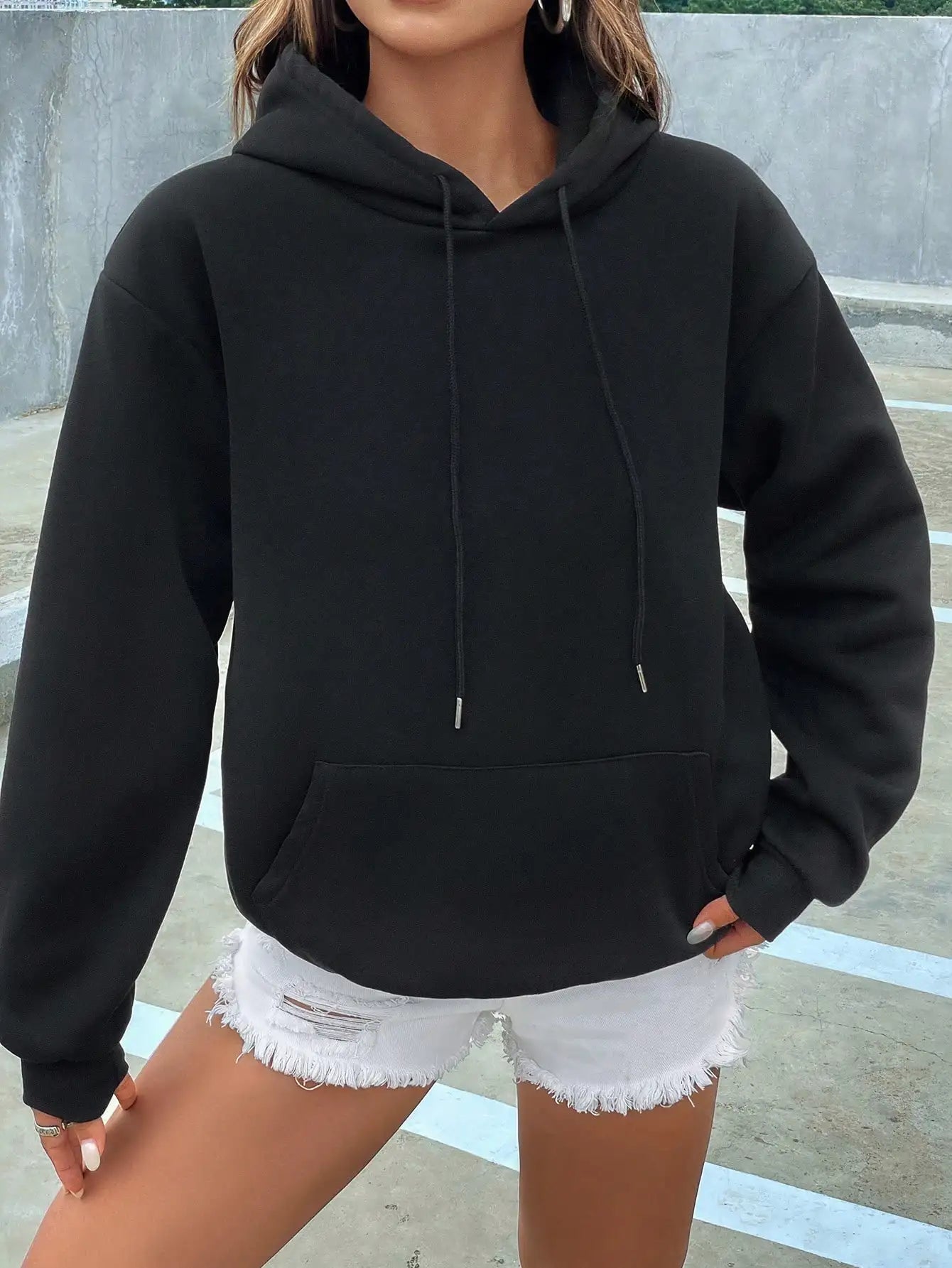 Casual Hoodie For Female Pullovers