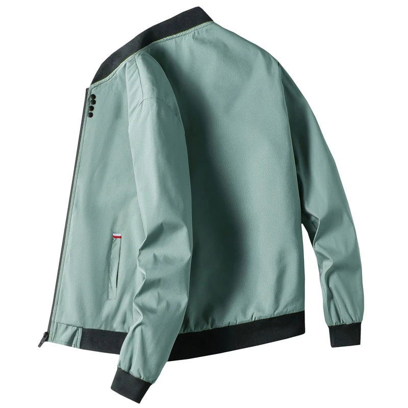 Men's Jacket Autumn Thin Long Sleeve Baseball Jacket