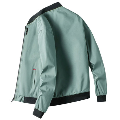 Men's Jacket Autumn Thin Long Sleeve Baseball Jacket